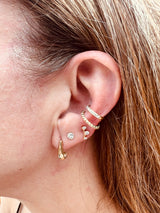 14k Beaded Ear Cuff