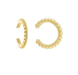 14k Beaded Ear Cuff