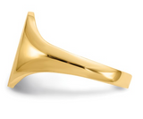14K Custom Initial Signet Ring