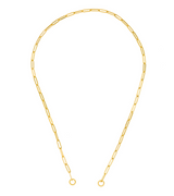 14KYG Gaby Paper Clip Necklace