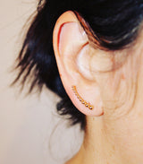 14KYG Shea Beaded Ear Climbers