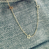 14KYG Star Light Anklet