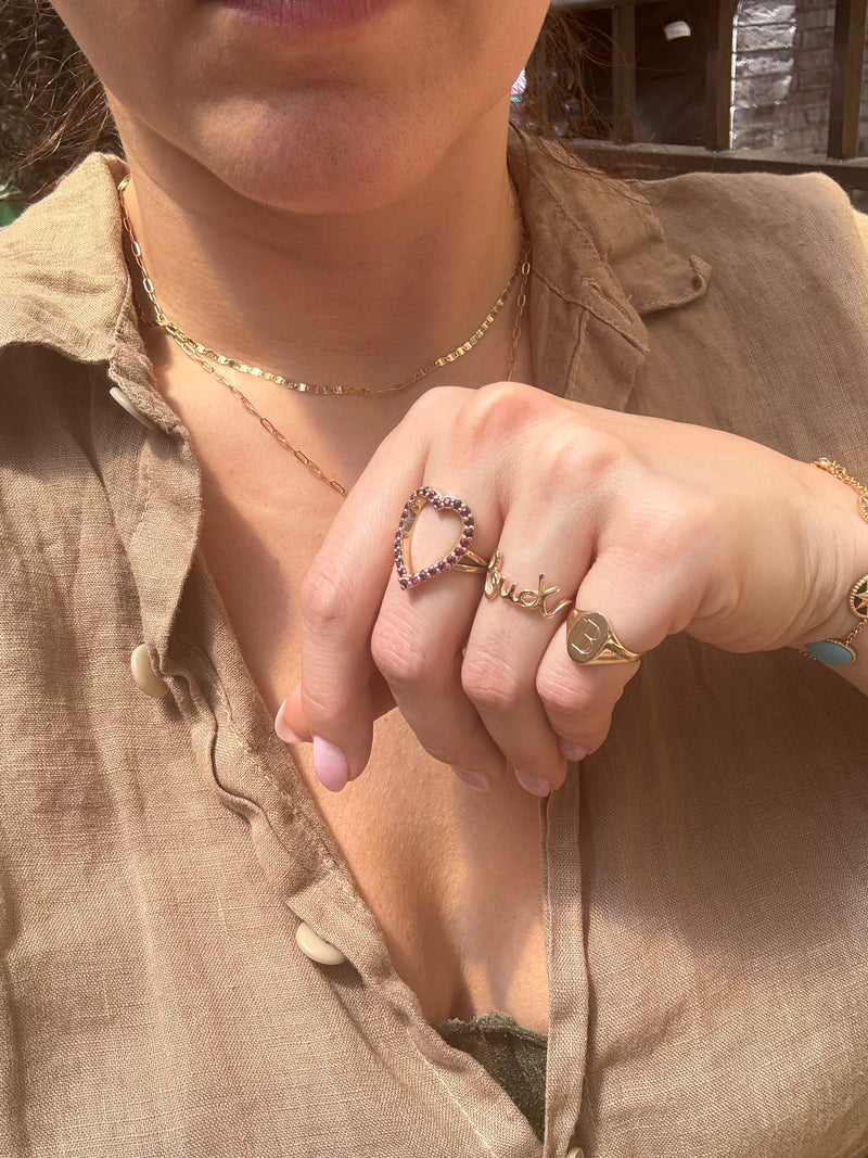 14kyg F*CK Ring