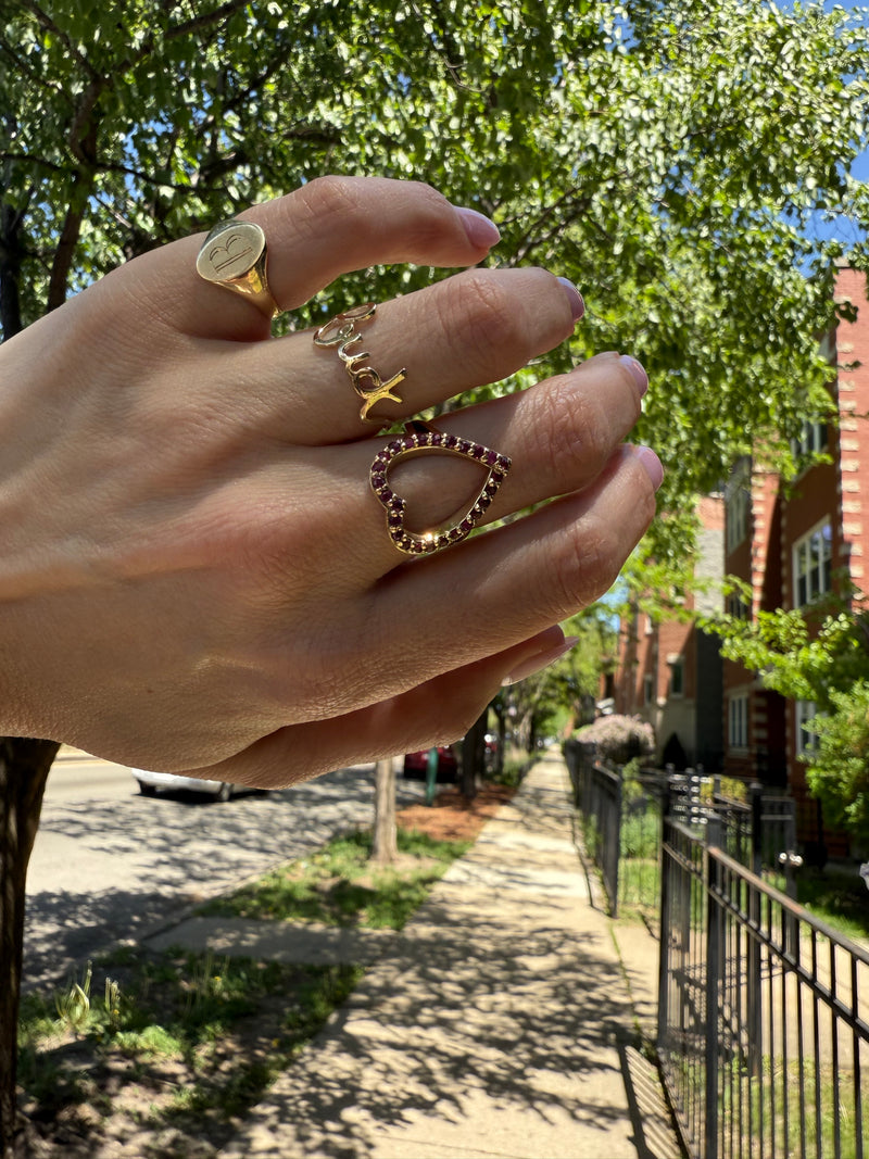 14kyg F*CK Ring