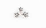 14K Diamond Starlet Earrings