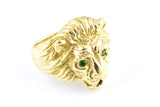 18KYG Nora Lion Ring